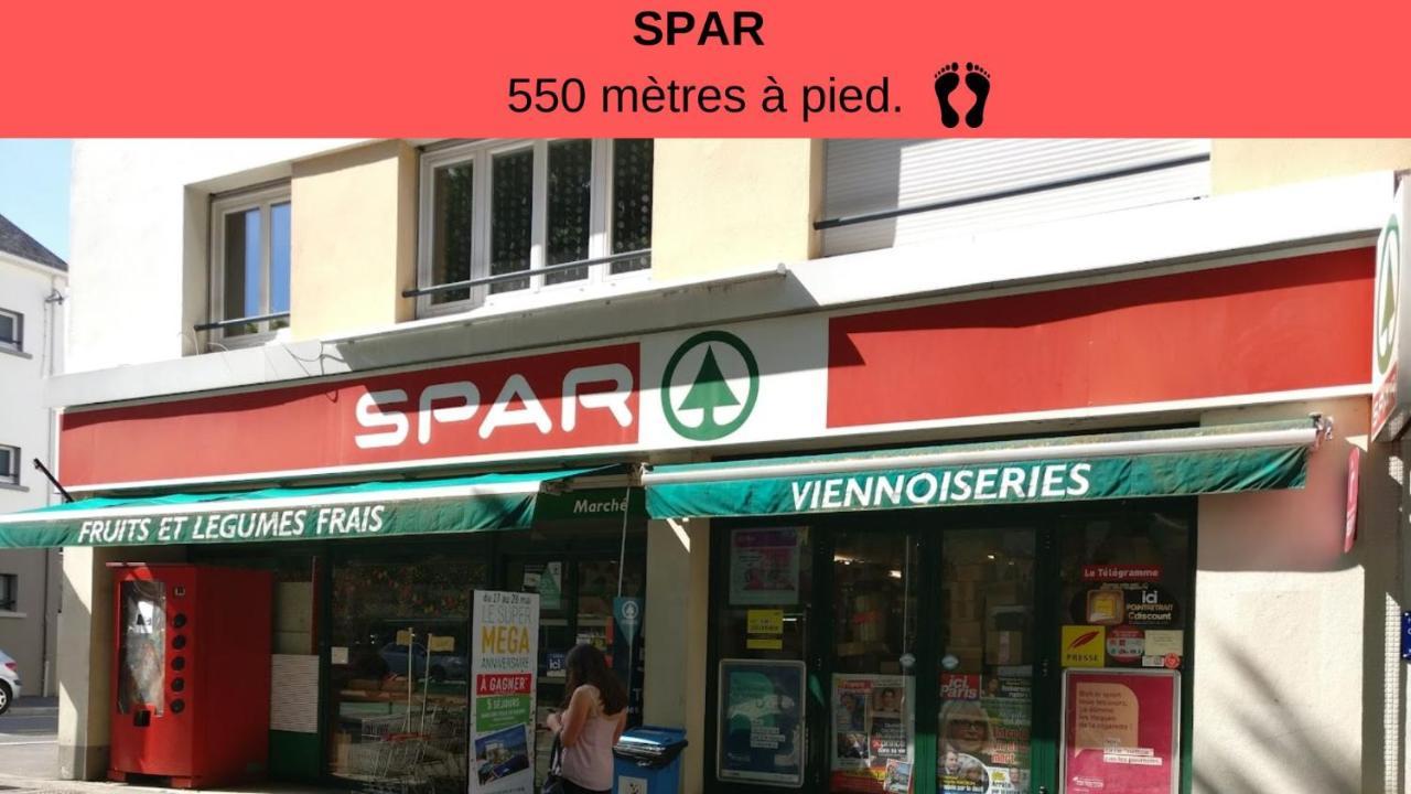 Centre Ville - Lumineux - Fibre Internet Haut Debit - Route Des Plages Lorient Exterior photo